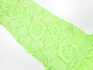 正絹　絞り　帯揚げ